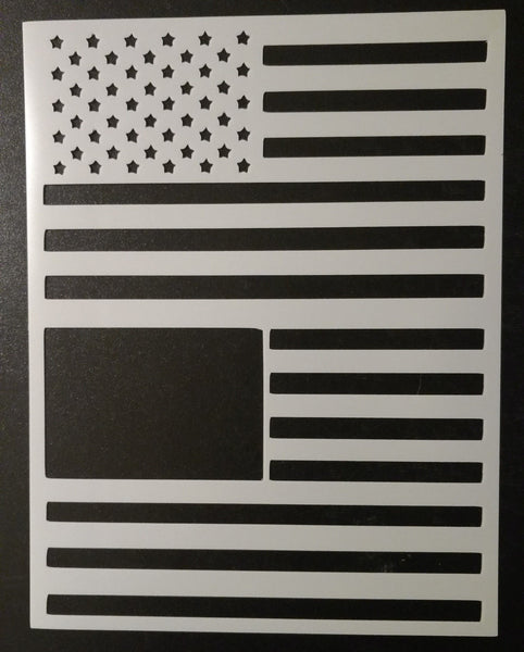 US American Flag - Multiple Layer - Stencil – My Custom Stencils