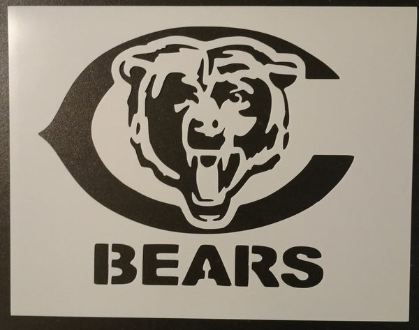 Chicago Bears - Stencil – My Custom Stencils Chicago Bears - Stencil – My Custom Stencils