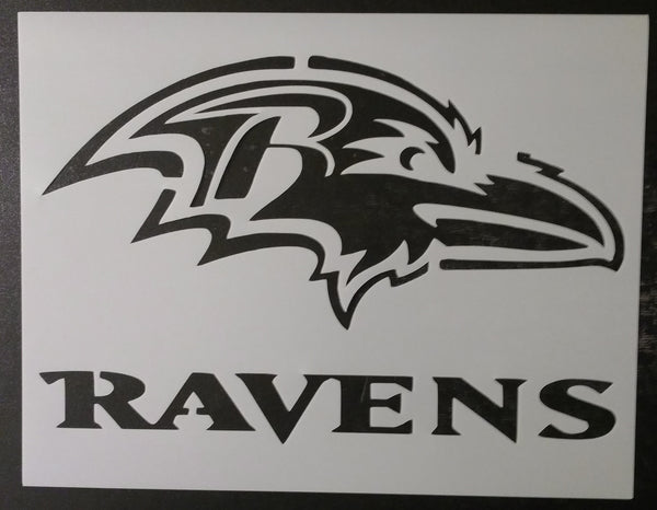 Baltimore Ravens - Stencil – My Custom Stencils baltimore-ravens-stencil-my-custom-stencils