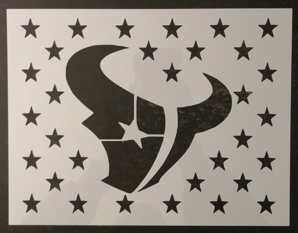 Houston Texans Star Flag Custom Stencil – My Custom Stencils houston-texans-star-flag-custom-stencil-my-custom-stencils