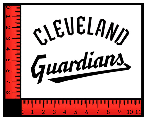 Cleveland Guardians Baseball 11 x 8.5 Custom Stencil FAST FREE