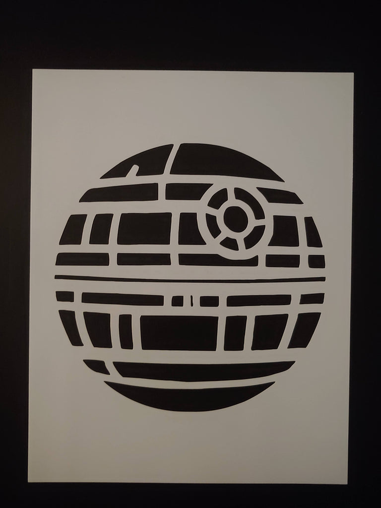 Star Wars Death Star Completed Full - Stencil – My Custom Stencils
