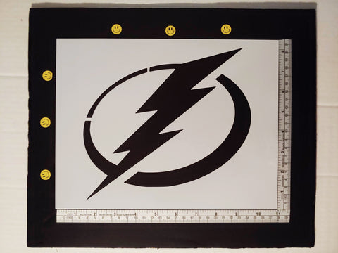 Tampa Bay Lightning - Custom Stencil