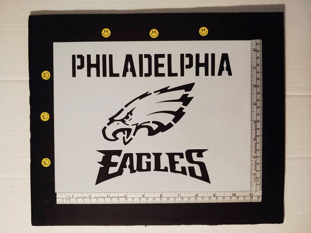 philadelphia eagles stencil