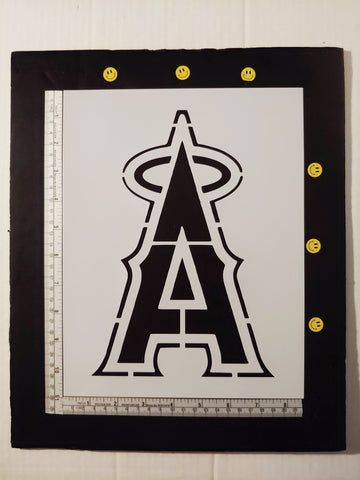 LA Los Angeles Angels Custom Stencil
