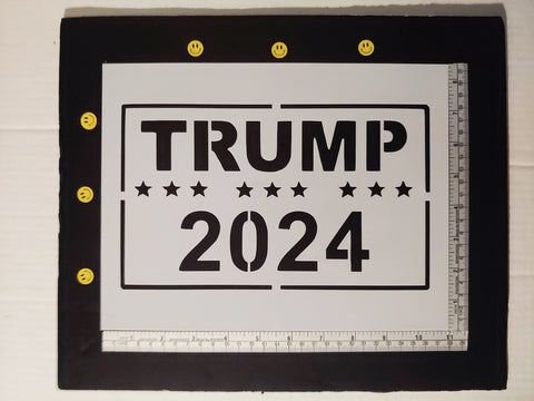Trump 2024 Make America Great Again Save America Custom Stencil