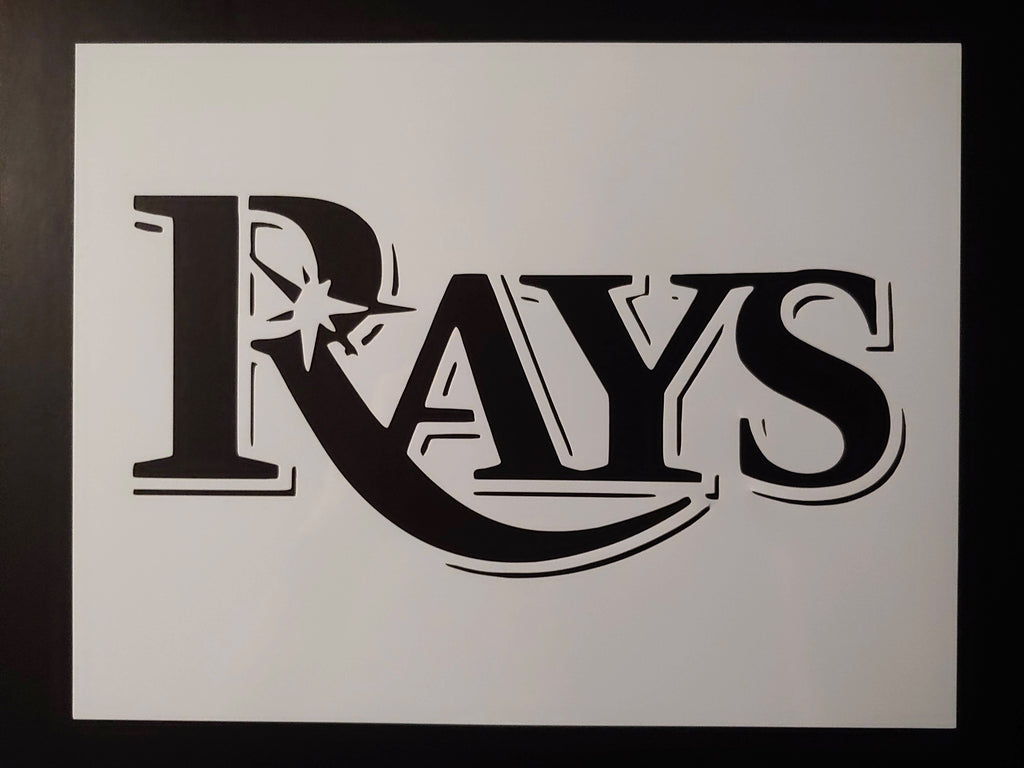 Tampa Bay Rays Custom Stencil – My Custom Stencils