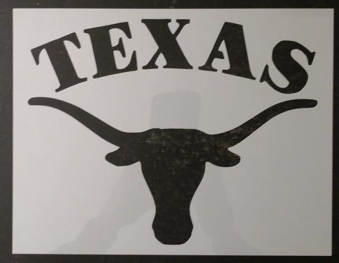 Texas Longhorns Custom Stencil