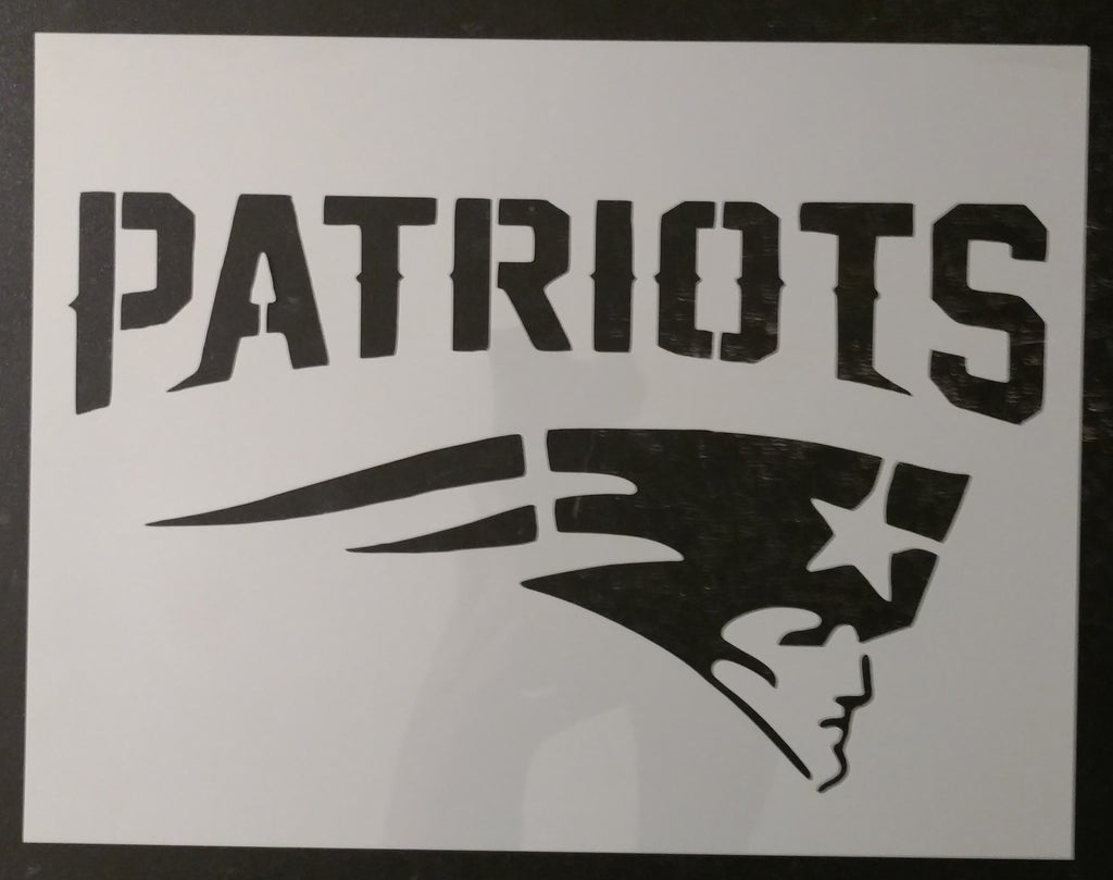 Patriots New England Custom Stencil – My Custom Stencils