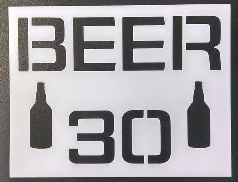 Beer 30 - Stencil
