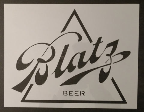 Blatz Beer - Custom Stencil