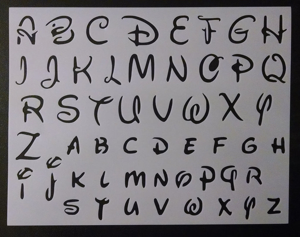 disney alphabet printables