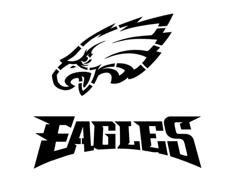 Philadelphia Eagles Football Custom Stencil