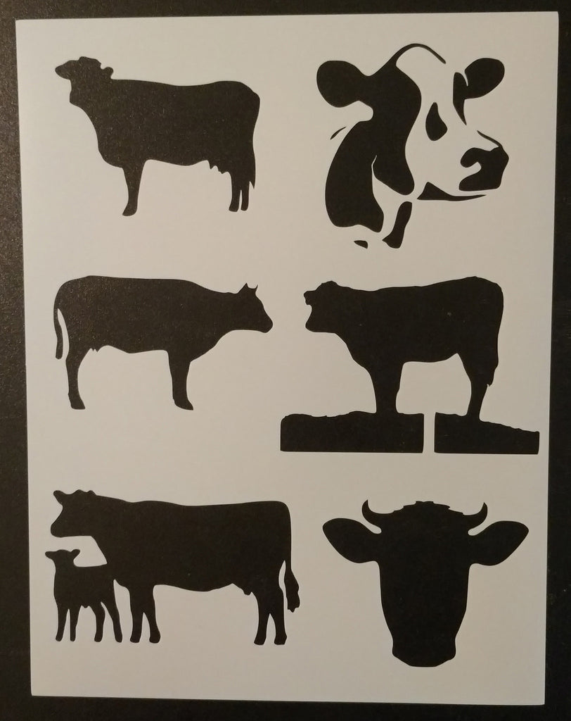Cows - Stencil