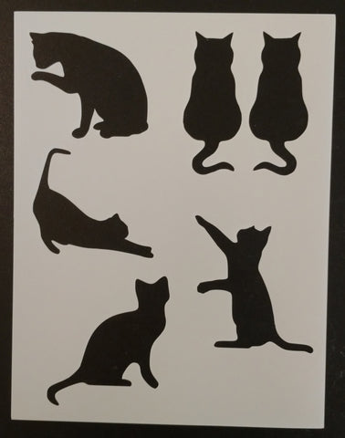 Cats / Kittens - Stencil