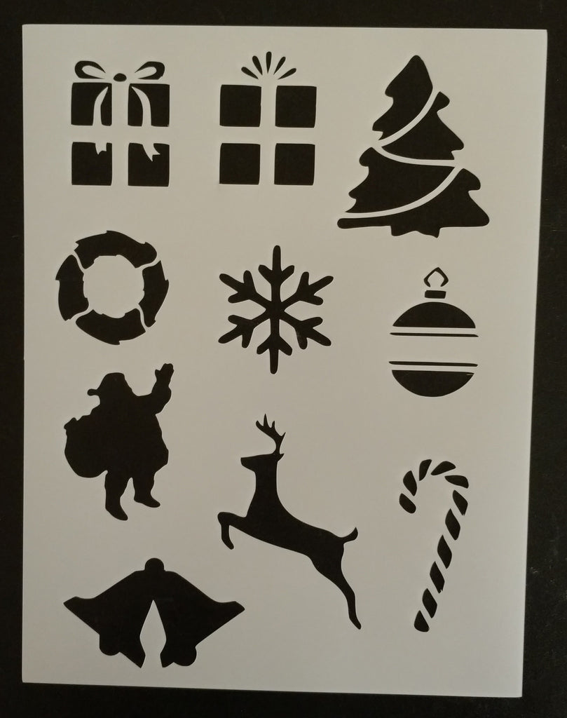 Miscellaneous Christmas - Stencil