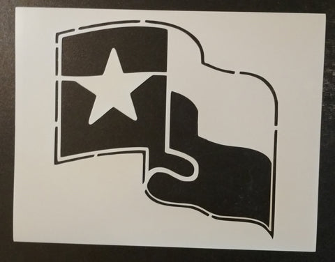 Texas State Flag - Stencil