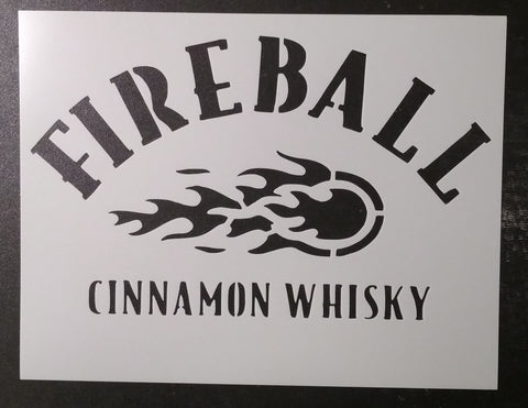 Fireball Cinnamon Whisky - Stencil