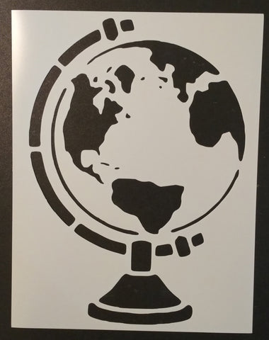 Earth / Globe - Stencil