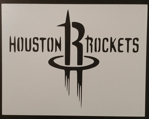 Houston Rockets Stencil