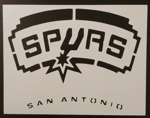 San Antonio Spurs Stencil
