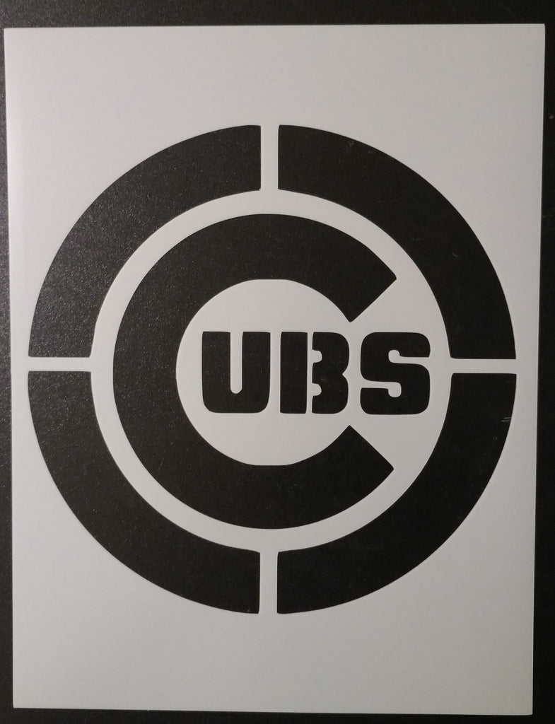 Chicago Cubs Stencil