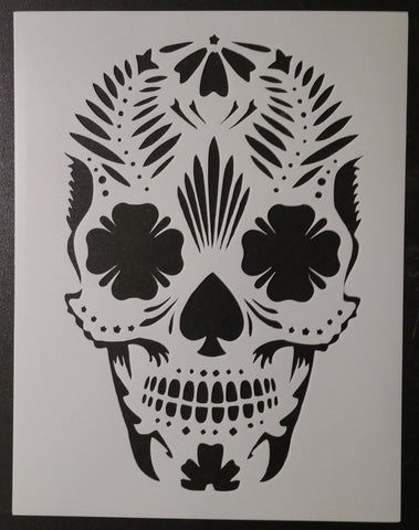 Day of the Dead / Dia de los Muertos / Sugar Skull Stencil