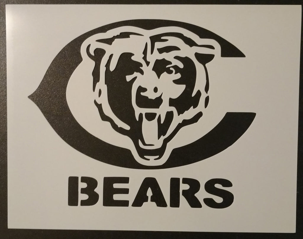 Chicago Bears Stencil