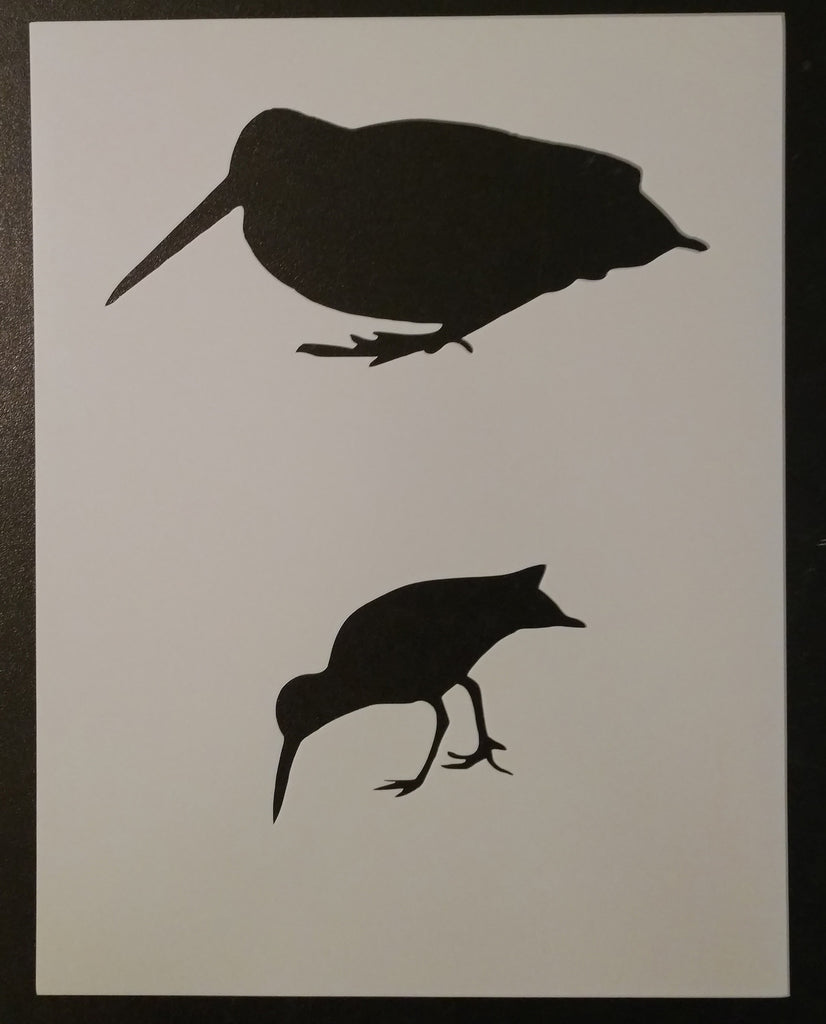 Woodcocks #1 - Stencil – My Custom Stencils
