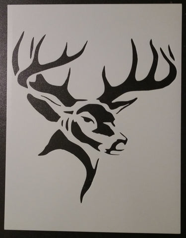 Deer / Buck Head - Stencil