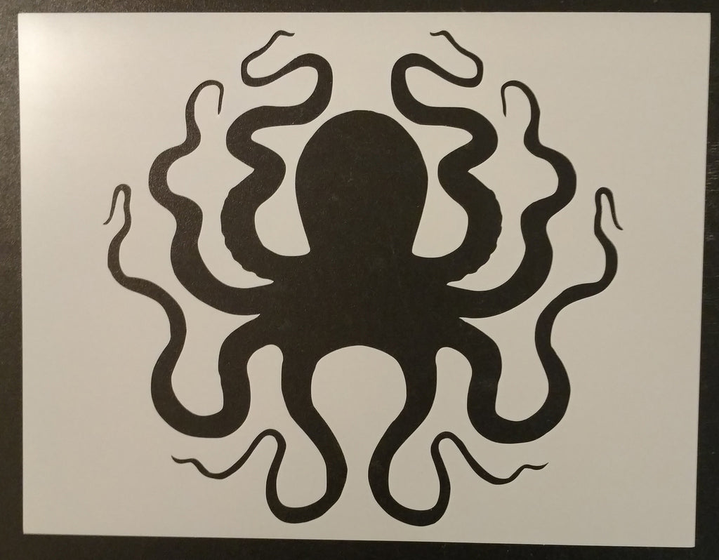 Octopus 11" x 8.5" Stencil