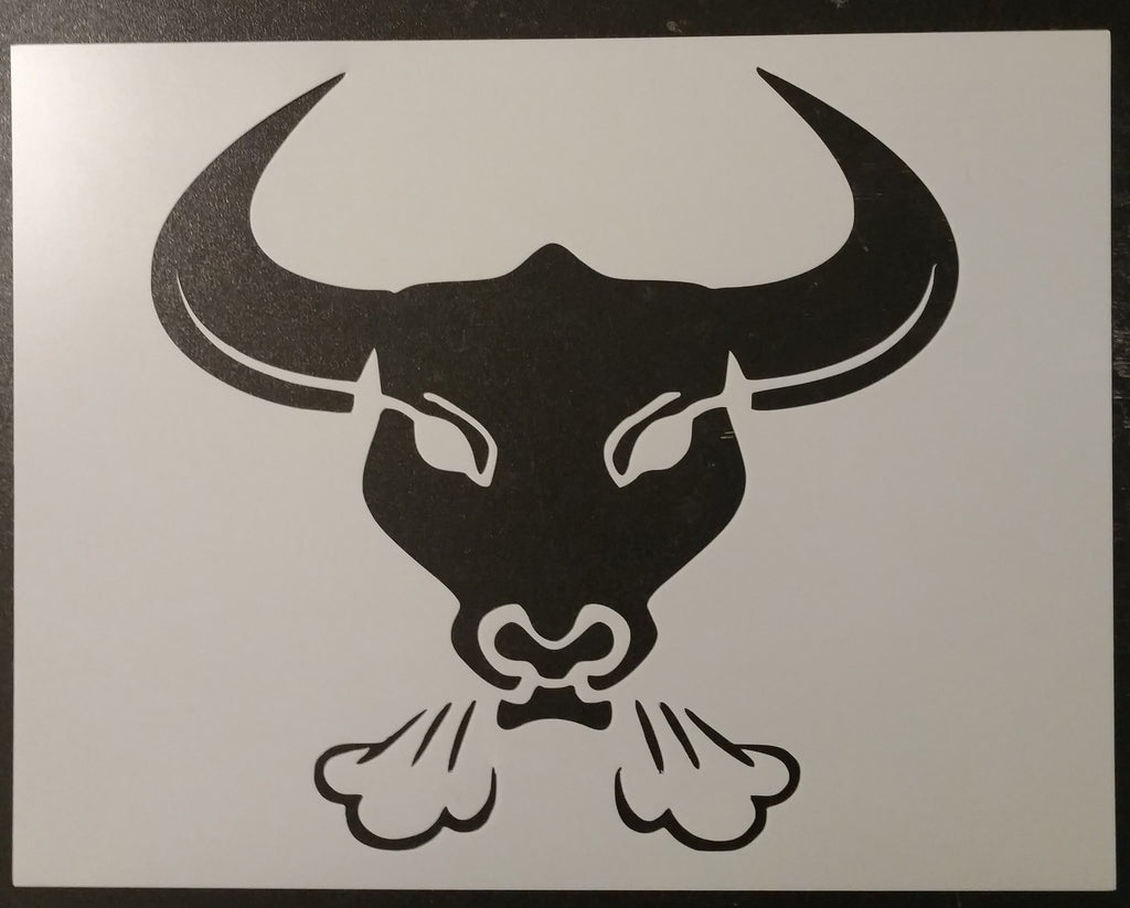 Snorting Bull - Stencil