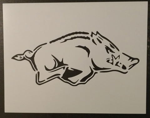 Arkansas Razorbacks - Stencil