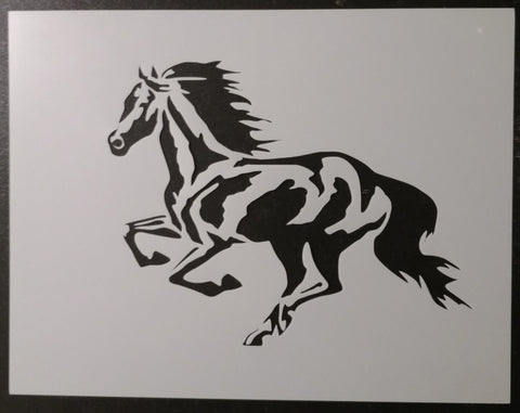 Running Horse - Stencil
