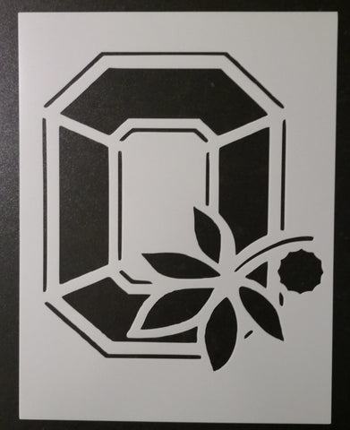 Ohio State Buckeyes "O" - Stencil
