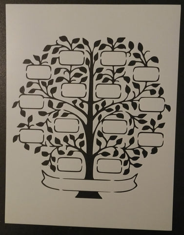 Family Tree - Stencil
