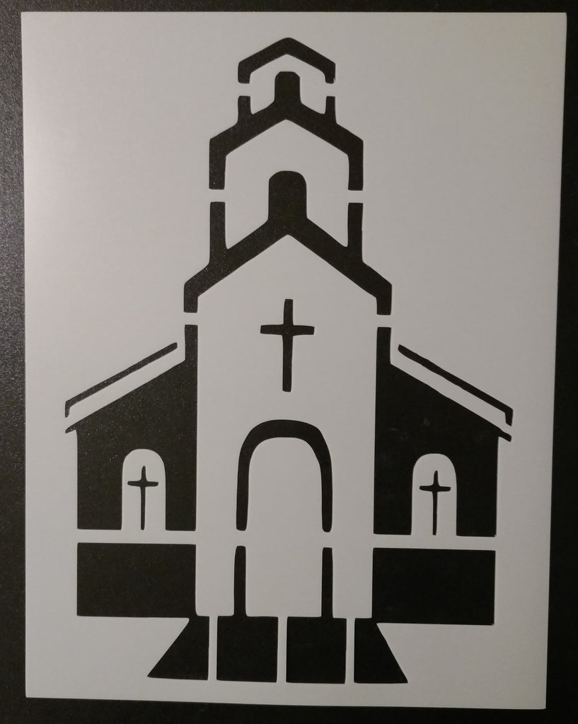 Church Front - Stencil