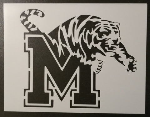University of Memphis Tigers - Stencil
