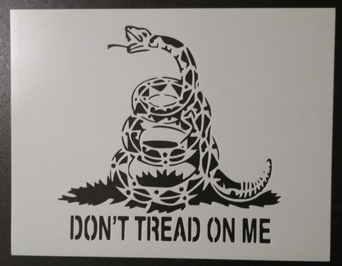 Don't Tread On Me / Gadsden Flag - Stencil