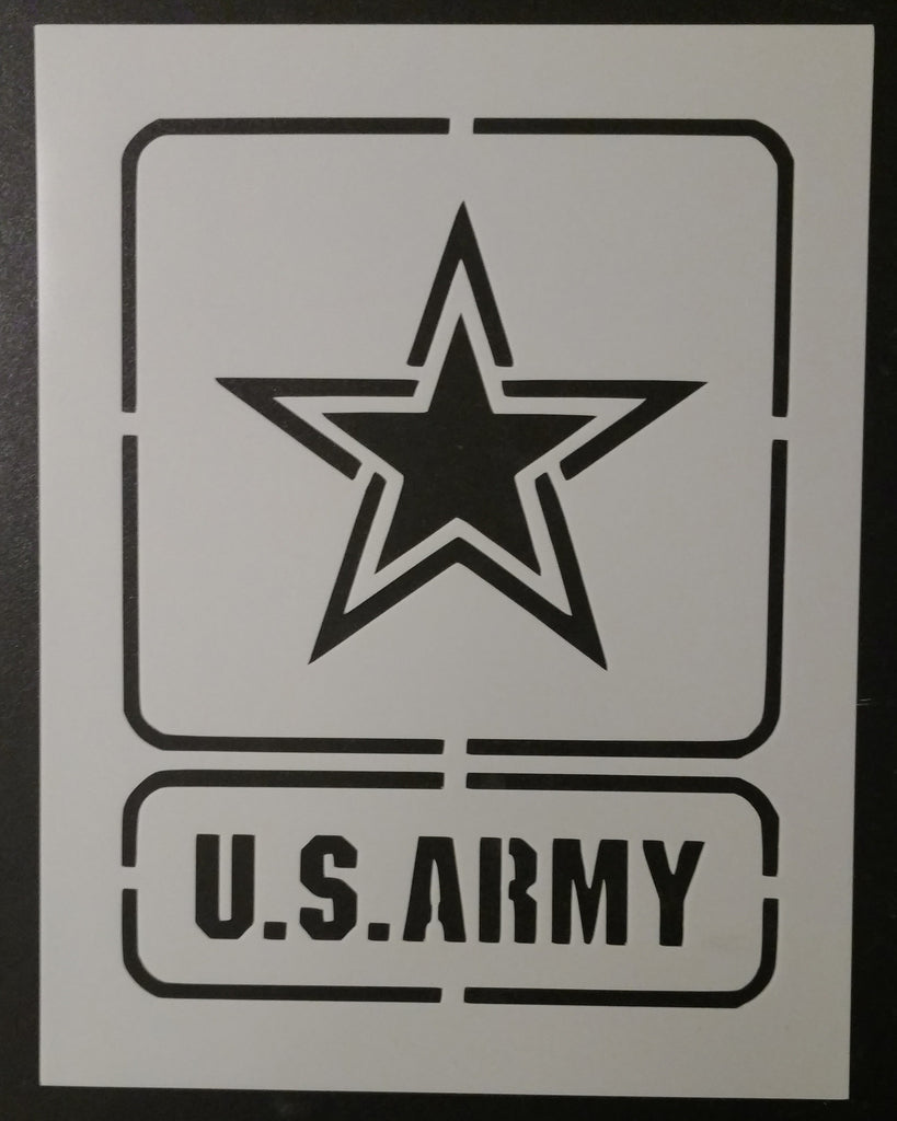 US Army 8.5" x 11" Stencil
