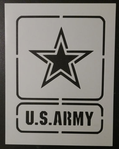 US Army 8.5" x 11" Stencil