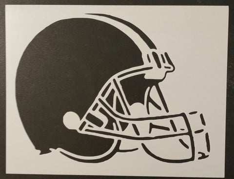 Football Helmet - Stencil
