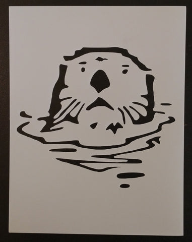 Sea Otter - Stencil