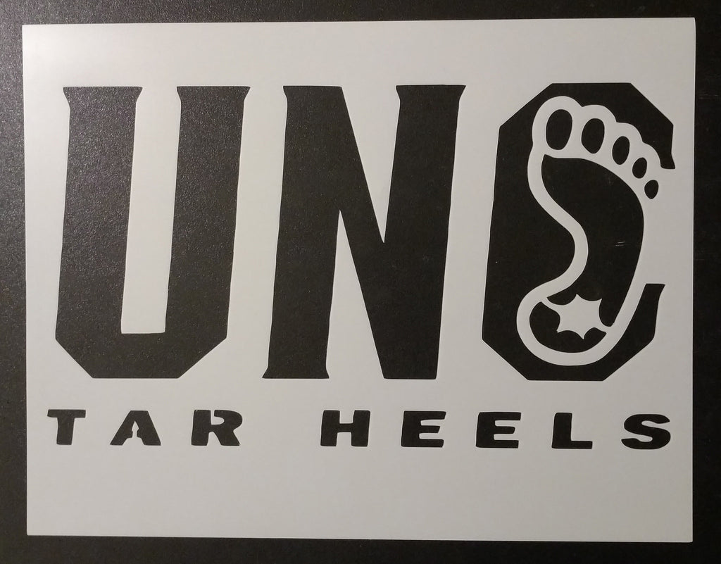 North Carolina Tar Heels UNC - Stencil – My Custom Stencils North Carolina Tar Heels UNC - Stencil – My Custom Stencils