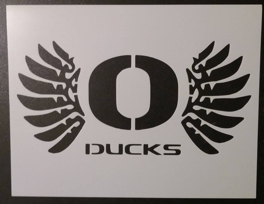 Oregon Ducks - Stencil