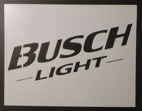 Busch Light Beer - Stencil