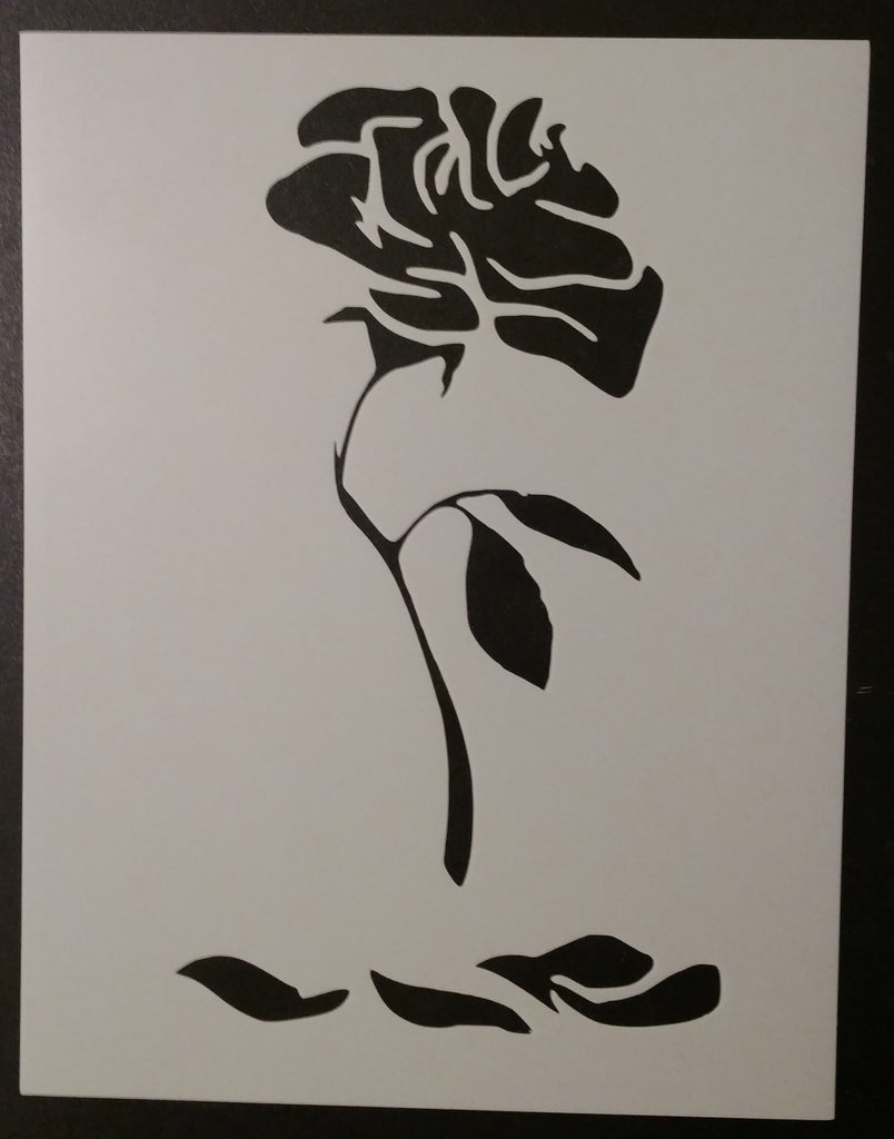 Enchanted Rose - Stencil