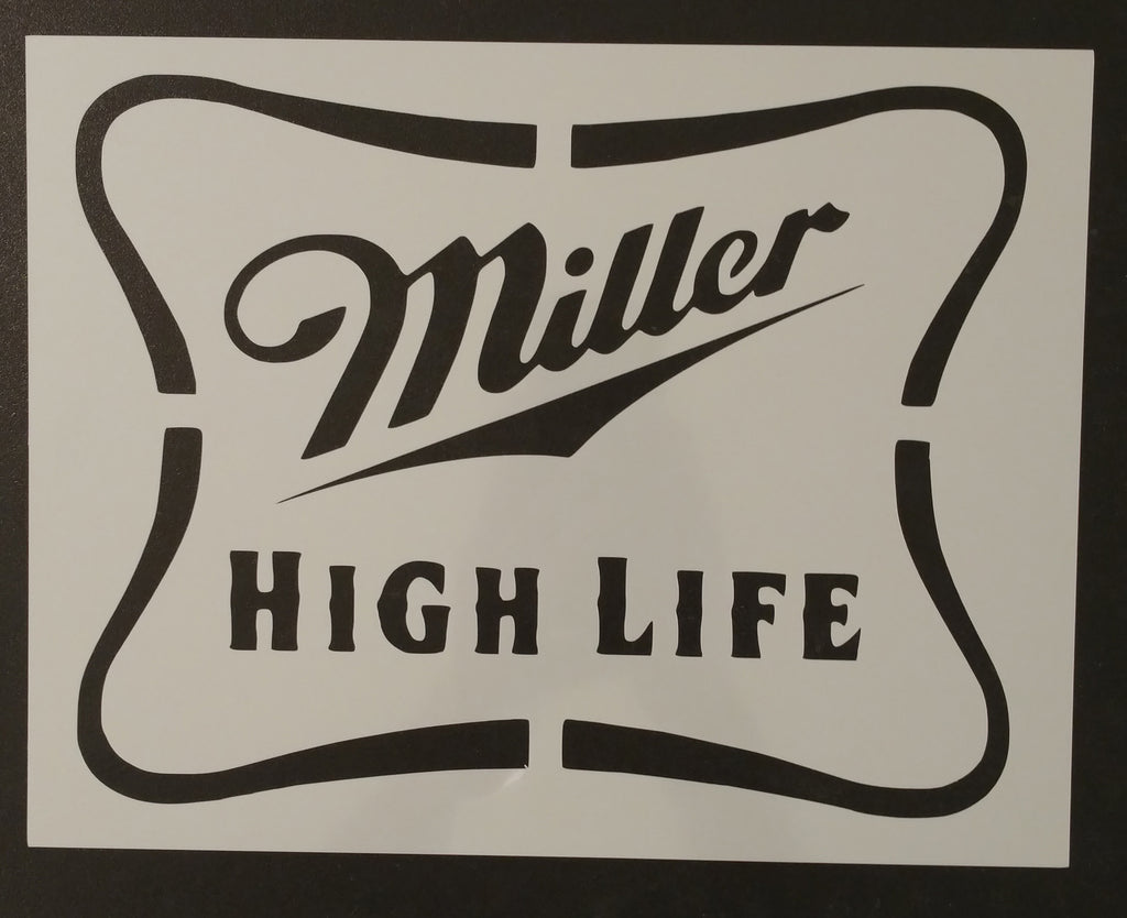 Miller High Life - Stencil