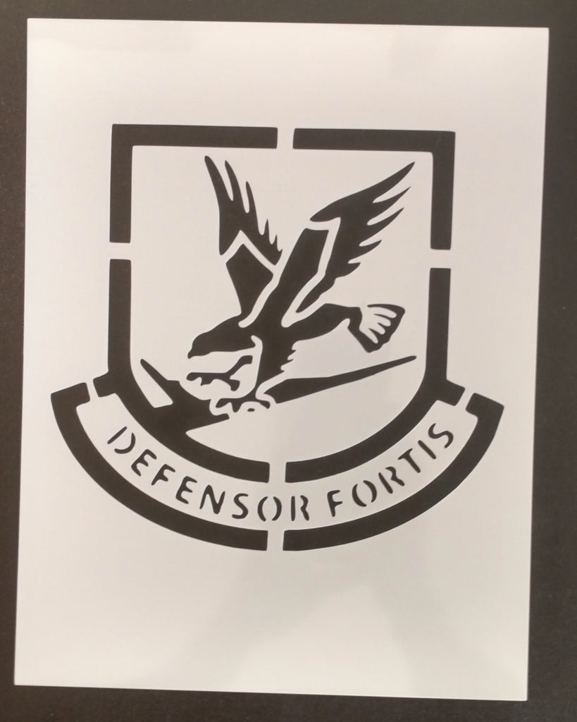 Air Force Security Defensor Fortis - Stencil