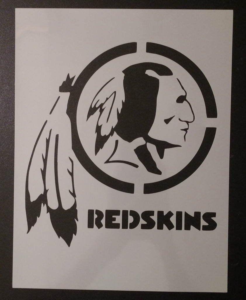 Washington Redskins - Stencil – My Custom Stencils Washington Redskins - Stencil – My Custom Stencils